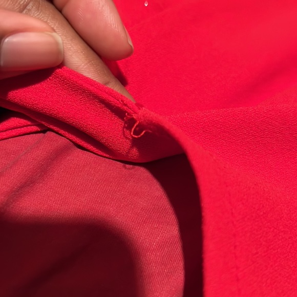 Red Dress- Semi Casual - Picture 5 of 6